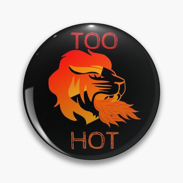 Item preview, TOO HOT LION designed and sold by DivineTiffany.