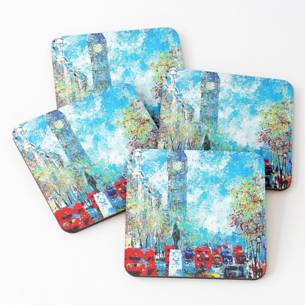 Item preview, "LONDON ABSTRACT" Travel and Tourism Print designed and sold by posterbobs.
