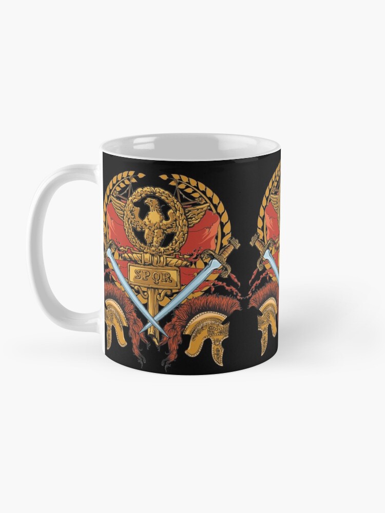 Alternate view of SPQR Ancient Rome Roman Empire Republic Army Mug
