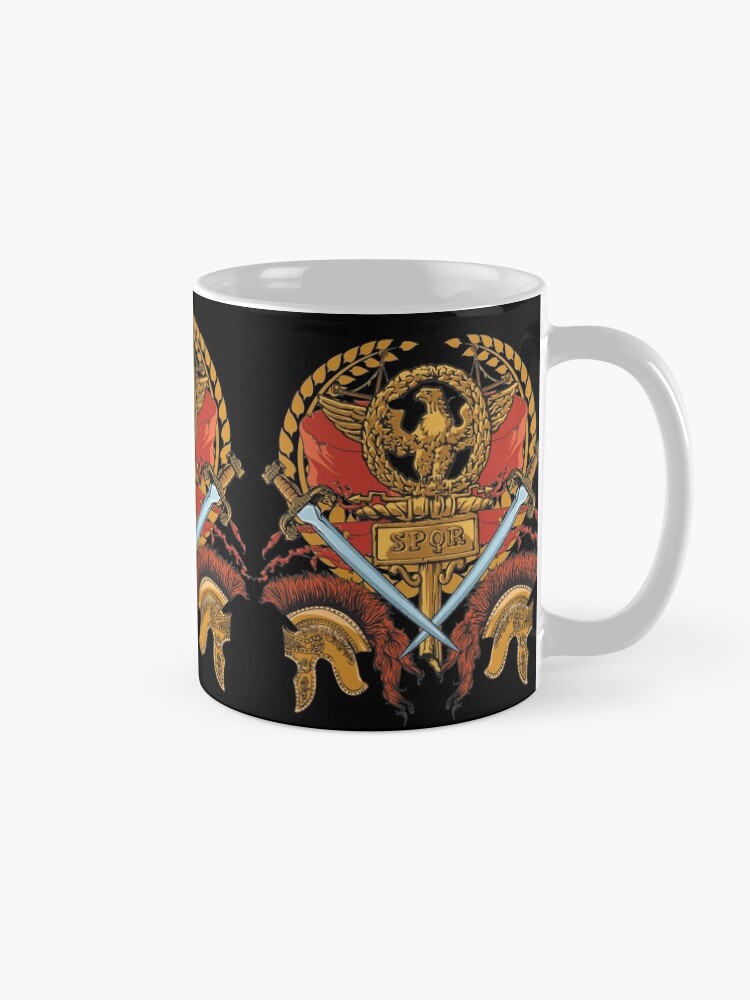 Alternate view of SPQR Ancient Rome Roman Empire Republic Army Mug