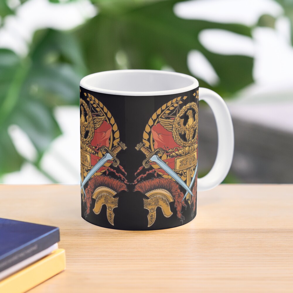 SPQR Ancient Rome Roman Empire Republic Army Mug