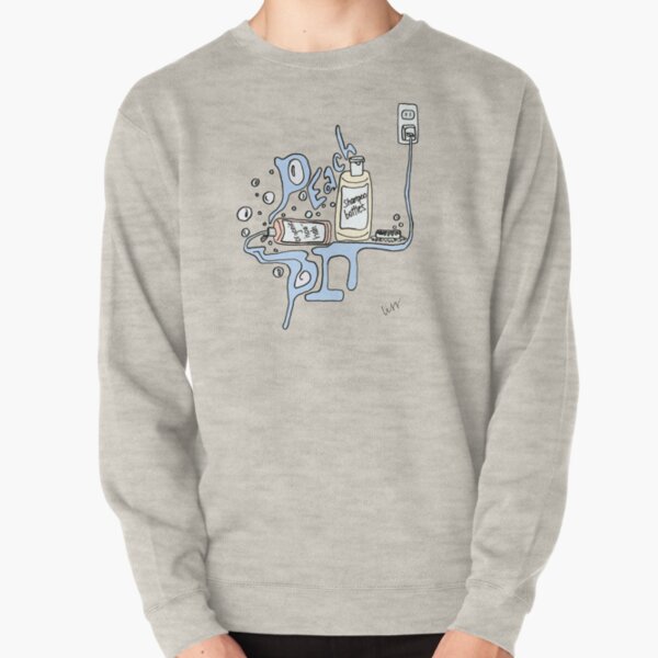 PEACH PIT: SHAMPOO BOTTLES FAN ART (colour). Pullover Sweatshirt
