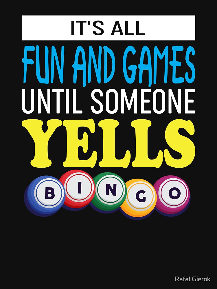 "Funny Bingo Lover" T-shirt by rafal88lsc | Redbubble
