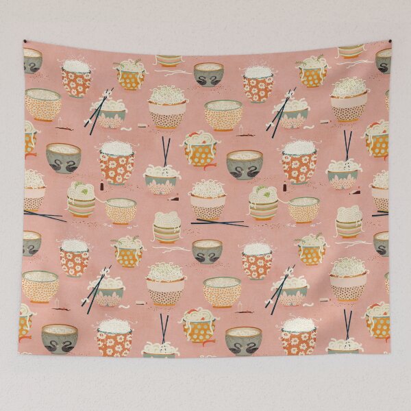 Item preview, oodles of noodles designed and sold by Katherine Quinn Illustration.