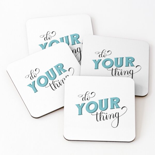 Item preview, "Do Your Thing" Motivational Saying designed and sold by NikkisPaperCo.