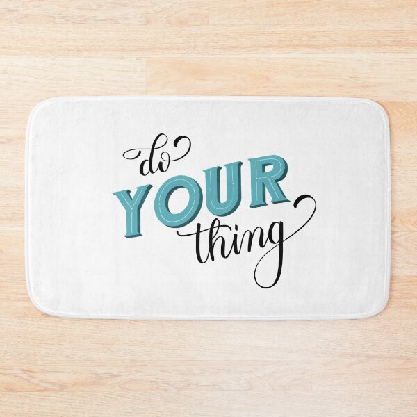 Item preview, "Do Your Thing" Motivational Saying designed and sold by NikkisPaperCo.