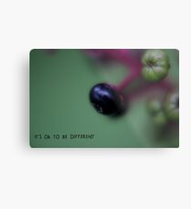 Different Metal Print