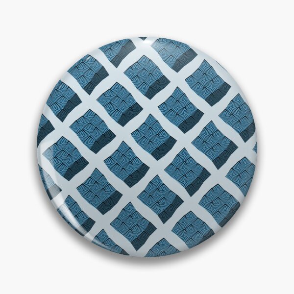 Item preview, Voronoi blue pattern designed and sold by wagnerps.