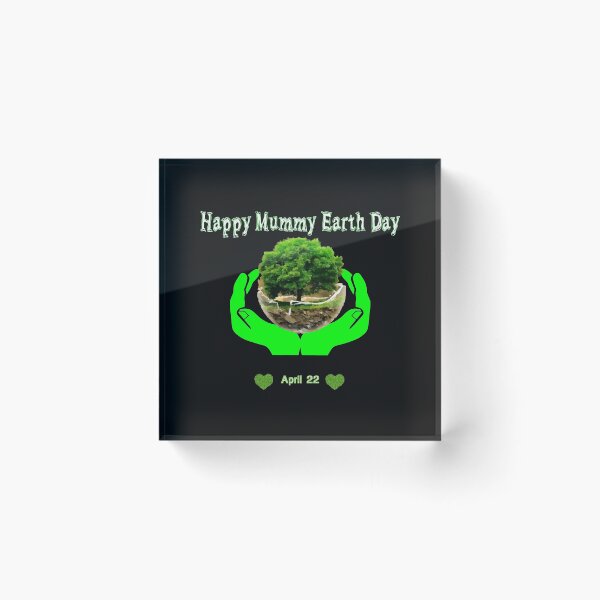 Item preview, Happy Mummy Earth Day 22nd April. designed and sold by cutitoutsir.