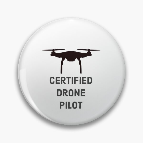 Item preview, Certified Drone Pilot Sticker designed and sold by trqffic.