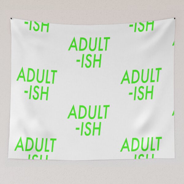 Item preview, Adult-ish - Lime designed and sold by agsduy.