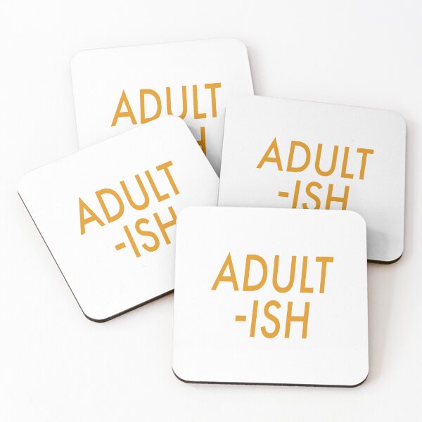 Item preview, Adult-ish - Orange designed and sold by agsduy.