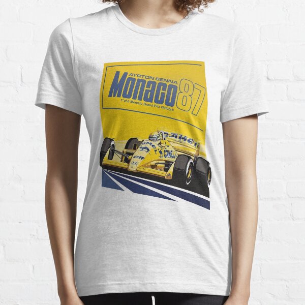 Monaco 87 Senna Camel Lotus Essential T-Shirt