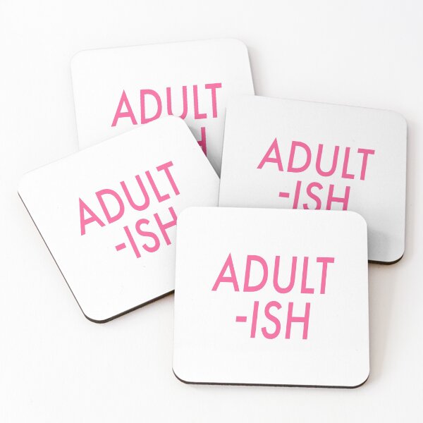 Item preview, Adult-ish - Pink designed and sold by agsduy.