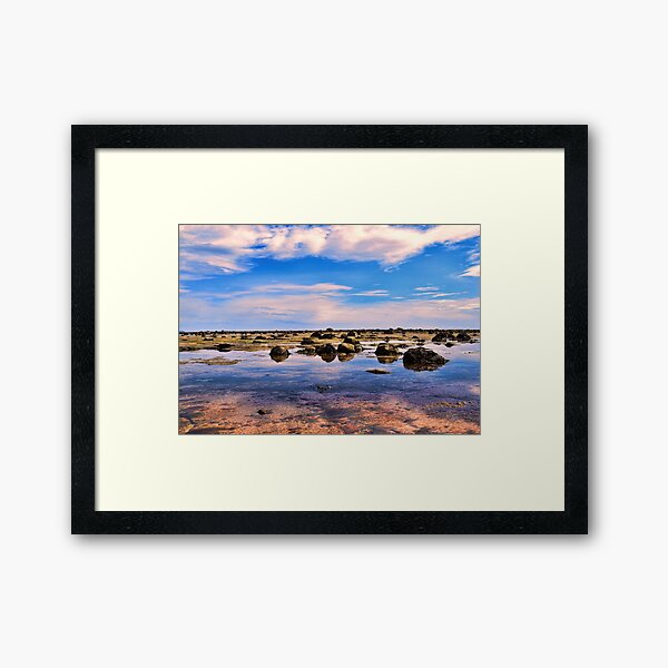 Seascape-North Sea,Scotland Framed Art Print