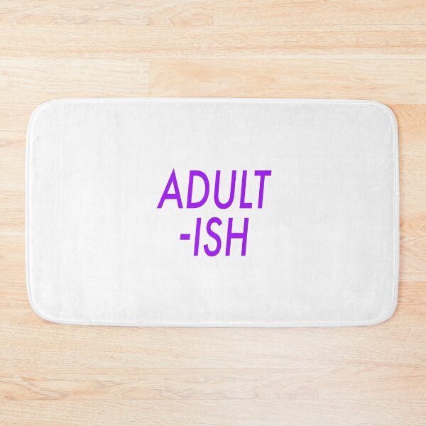 Item preview, Adult-ish - Purple designed and sold by agsduy.