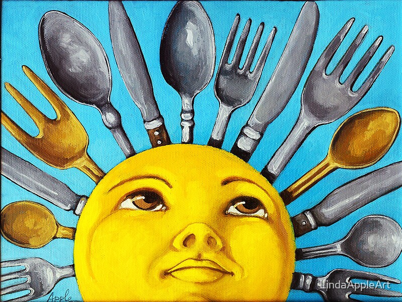 What s For Lunch CBS Sunday Morning Show Sun Art Oil Painting By what-s-for-lunch-cbs-sunday-morning-show-sun-art-oil-painting-by