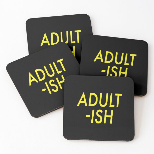 Item preview, Adult-ish - Yellow designed and sold by agsduy.