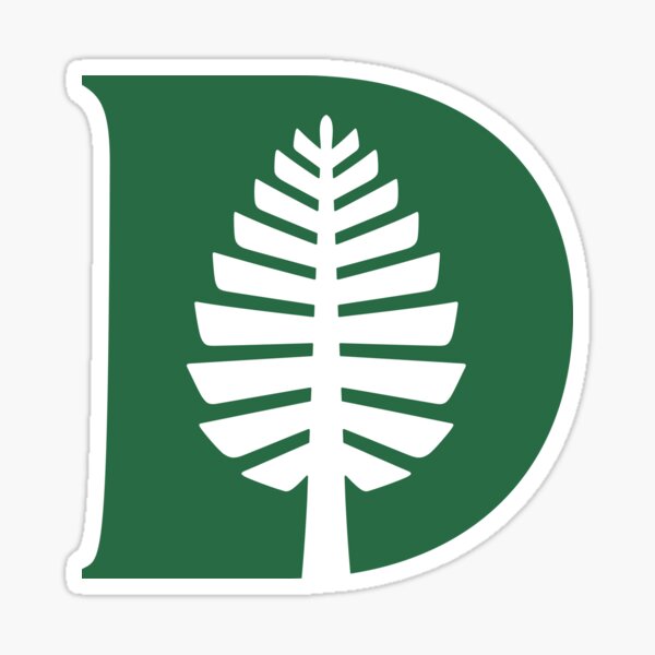Artikel-Vorschau von Dartmouth College Logo, designt und verkauft von dartystickers.