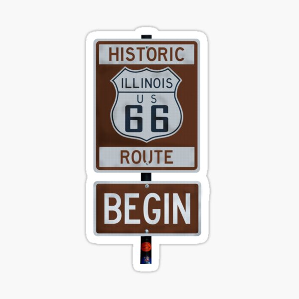 Artikel-Vorschau von Route 66 Beginnen, designt und verkauft von Enzwell.