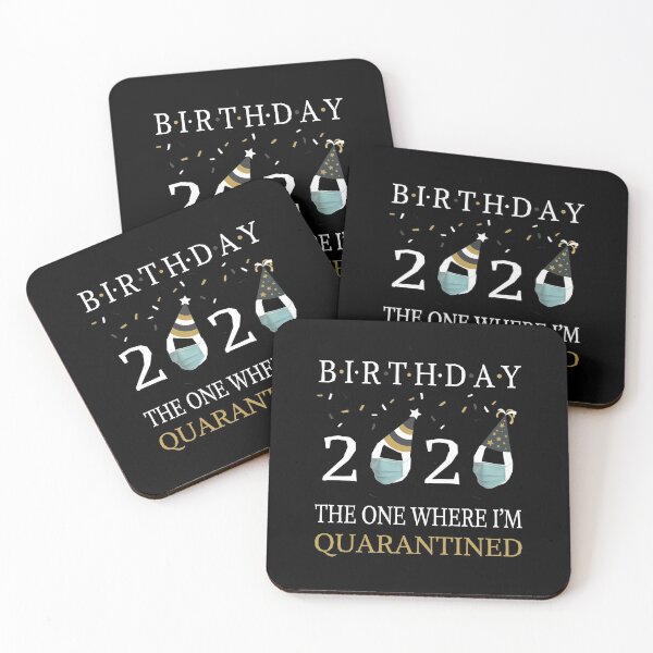 Item preview, Birthday 2020 Quarantined funny Gift Idea Social Distancing designed and sold by AnimaLovers.