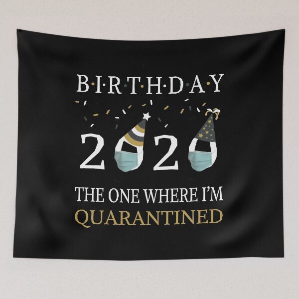 Item preview, Birthday 2020 Quarantined funny Gift Idea Social Distancing designed and sold by AnimaLovers.