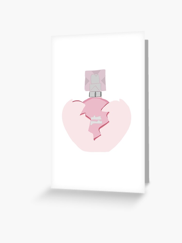 thank u next perfume bottle Greeting Card