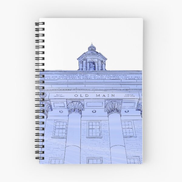 Item preview, Old Main - blue and white cutout designed and sold by darragh727.