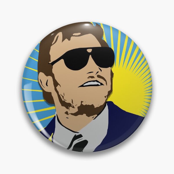 Item preview, Burt Macklin Pop Art Poster designed and sold by Christina Rick.