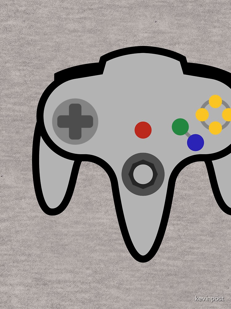 Imagen 7 de 7, Sudadera sin capucha con la obra Controlador N64, diseñada y vendida por kevinpost.