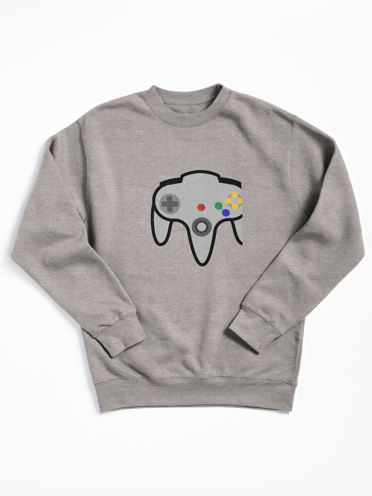 Imagen 2 de 7, Sudadera sin capucha con la obra Controlador N64, diseñada y vendida por kevinpost.