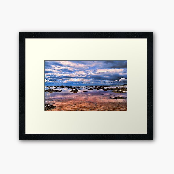 Seascape-North Sea,Sutherland,Scotland Framed Art Print
