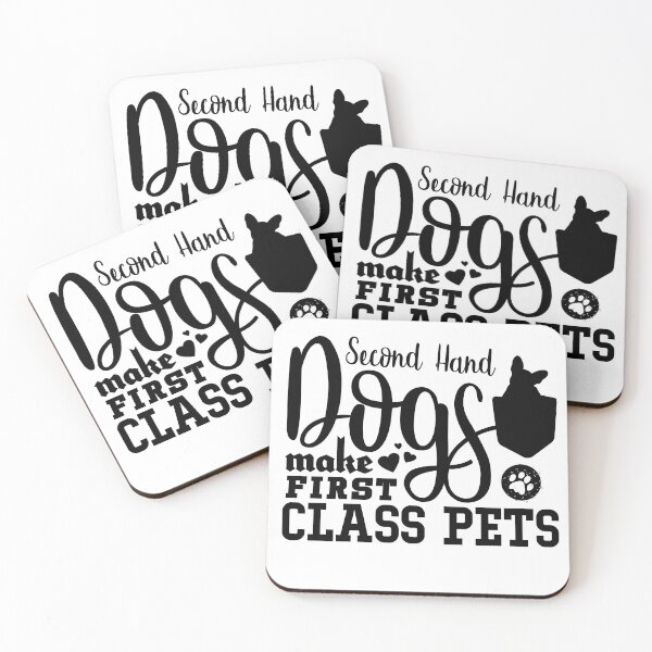 Item preview, Second Hand Dogs First Class Pets designed and sold by DabGraphic.