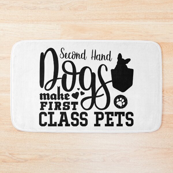 Item preview, Second Hand Dogs First Class Pets designed and sold by DabGraphic.