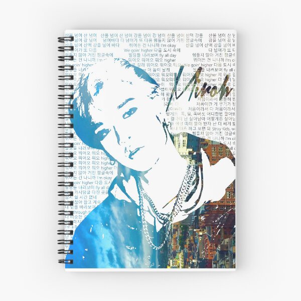 Item preview, Bang Chan Miroh Lyric Poster designed and sold by taeleesa.