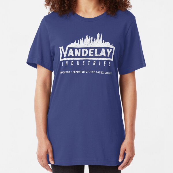 Vandelay Industries (distressed) Slim Fit T-Shirt