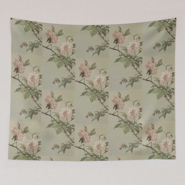 Item preview, Vintage Bee And Flower designed and sold by BlueSpecsStudio.