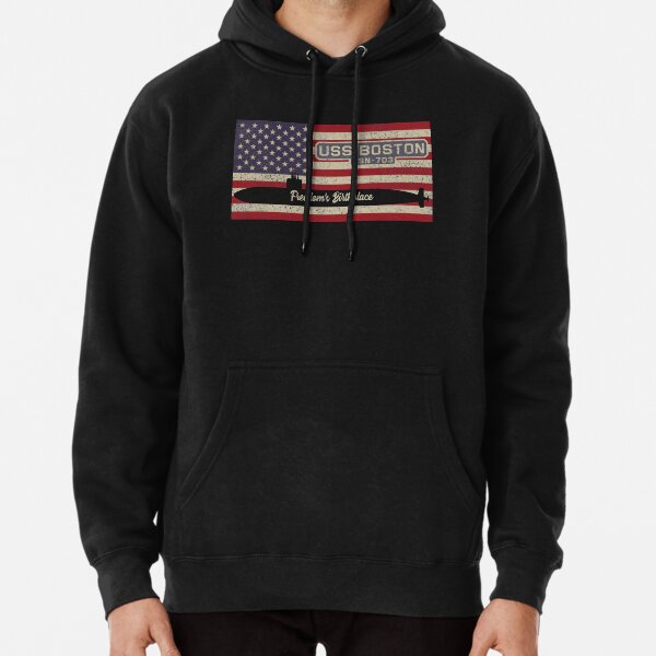 Uss George Washington Carver Ssbn 656 Benjamin Franklin Class Ballistic Missile Submarine Vintage American Flag Gift Pullover Hoodie By Battlefield Redbubble