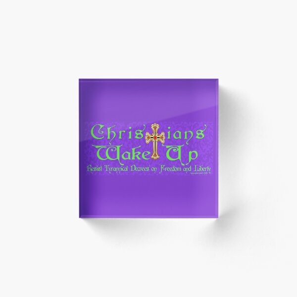 Easter Message Acrylic Block