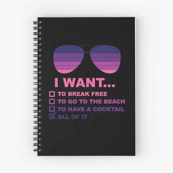 Item preview, Copy of I WANT TO BREAK FREE GO TO THE BEACH AND HAVE A COCKTAIL for the end of social distancing designed and sold by thehafdesigner.