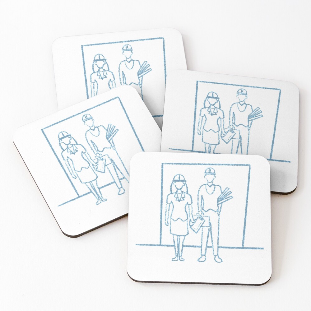Item preview, Coasters (Set of 4) designed and sold by Designwebjae.