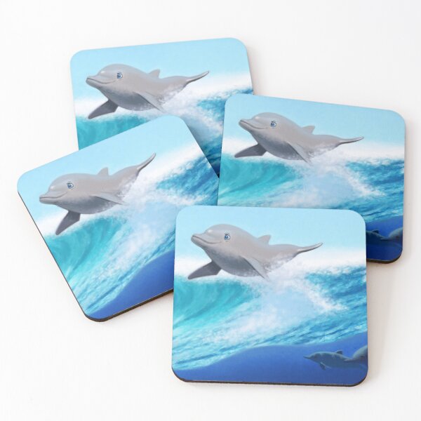 Item preview, Joyful Dolphins  designed and sold by 3WishStudios.