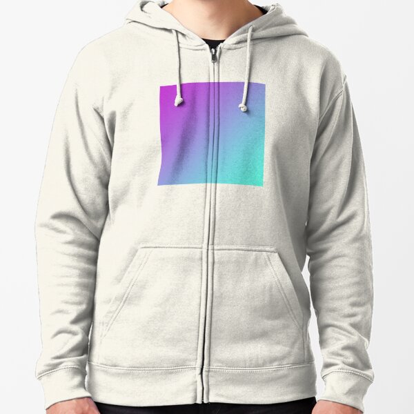 Hollister Holographic Ombré Logo Hoodie in White for Men