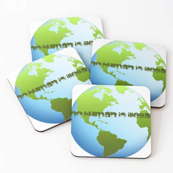 Item preview, NO HUMAN IS ILLEGAL 3 designed and sold by gadgetworld.