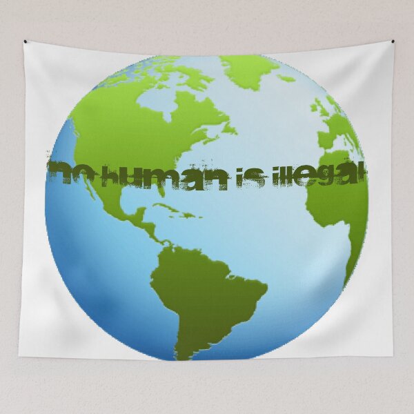 Item preview, NO HUMAN IS ILLEGAL 3 designed and sold by gadgetworld.