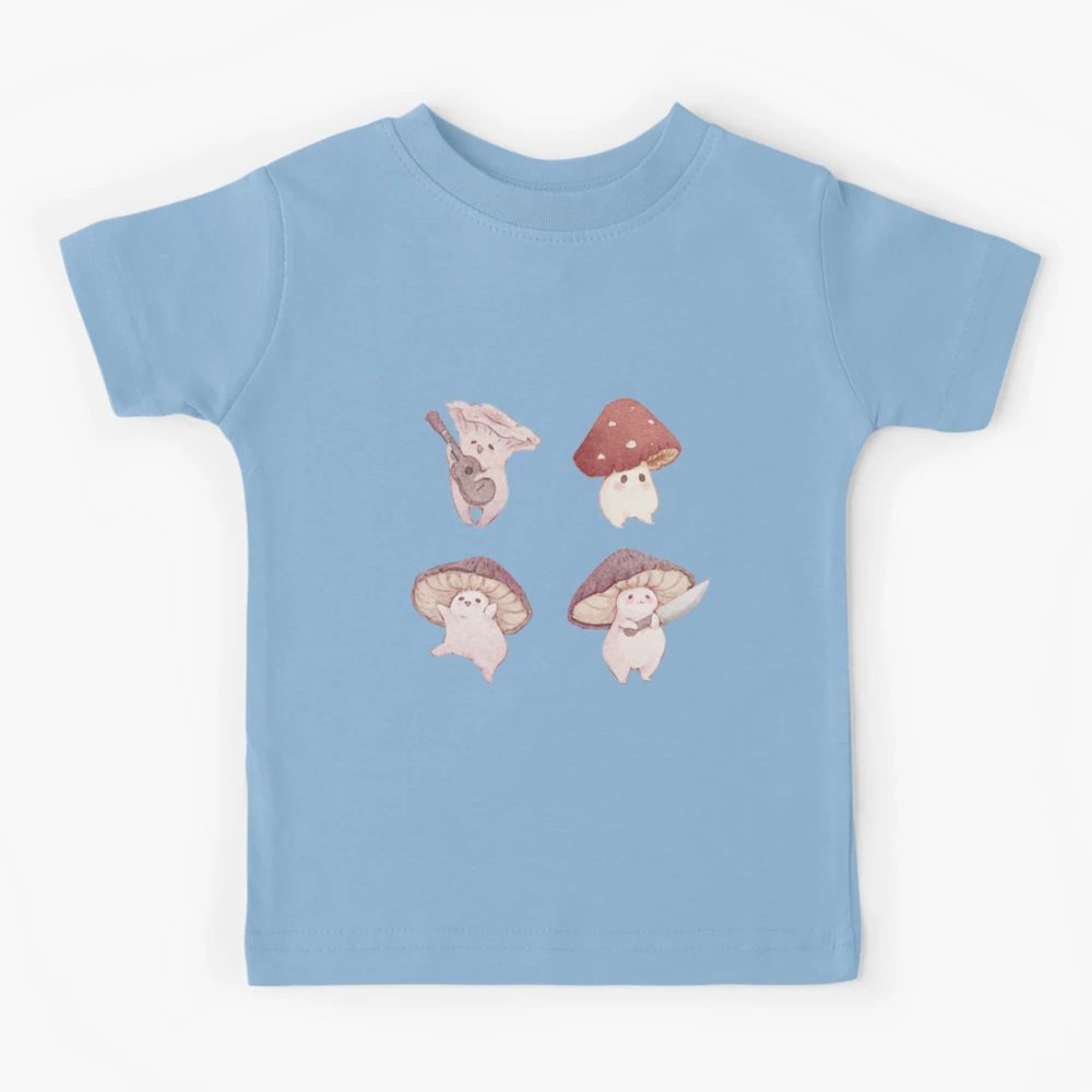 Off-White Kids Mushrooms cotton T-Shirt - Blue