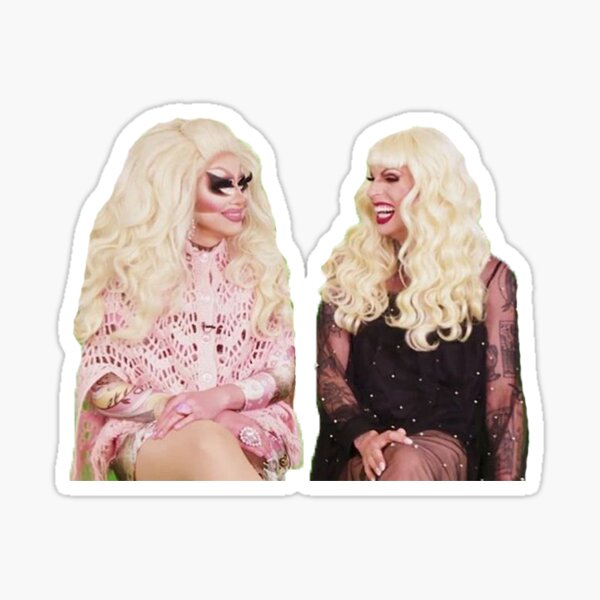 Trixie and Katya Sticker