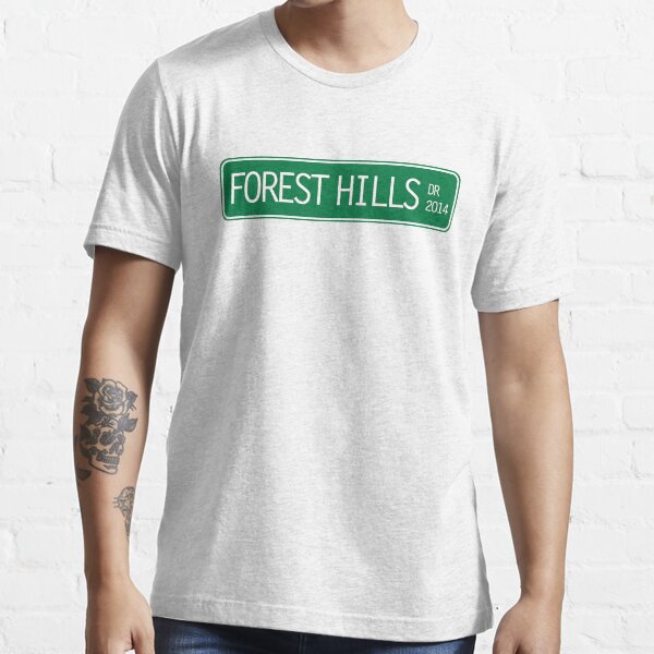 "2014 forest hills drive street sign" Tshirt for Sale by SimonNeedham
