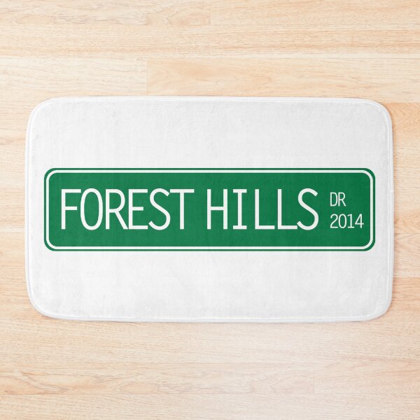 Item preview, 2014 forest hills drive street sign designed and sold by SimonNeedham.