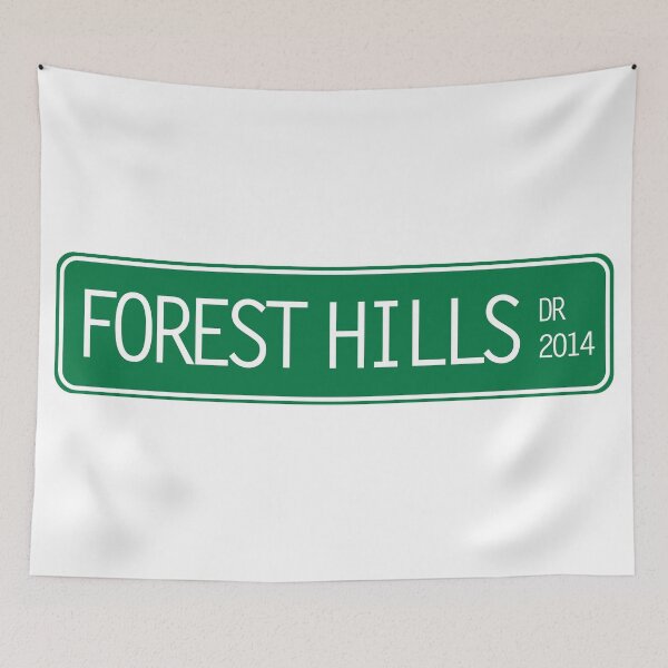 Item preview, 2014 forest hills drive street sign designed and sold by SimonNeedham.